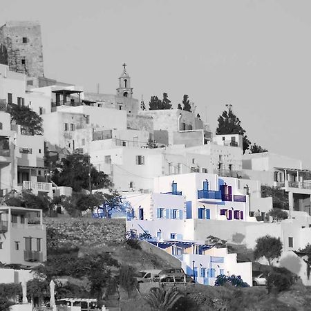 Asvestoti Mesonettes Blue Light Σιελ Μεζονετεs Hotel Pera Gyalos Buitenkant foto
