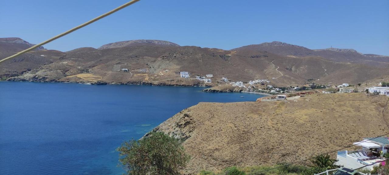 Asvestoti Mesonettes Blue Light Σιελ Μεζονετεs Hotel Pera Gyalos Buitenkant foto