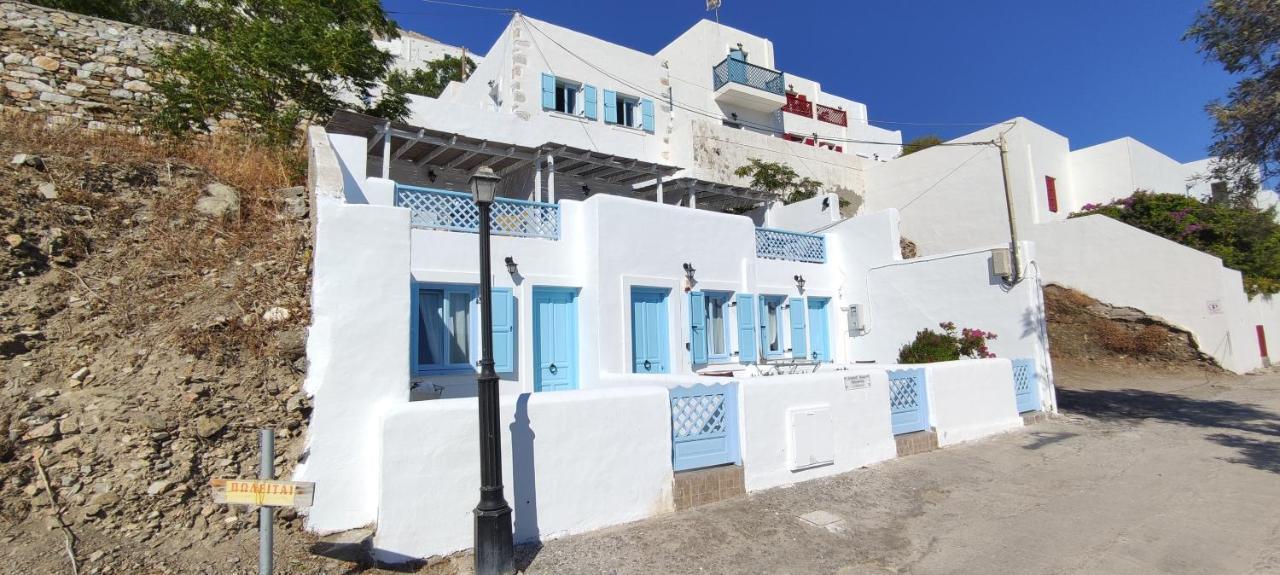 Asvestoti Mesonettes Blue Light Σιελ Μεζονετεs Hotel Pera Gyalos Buitenkant foto