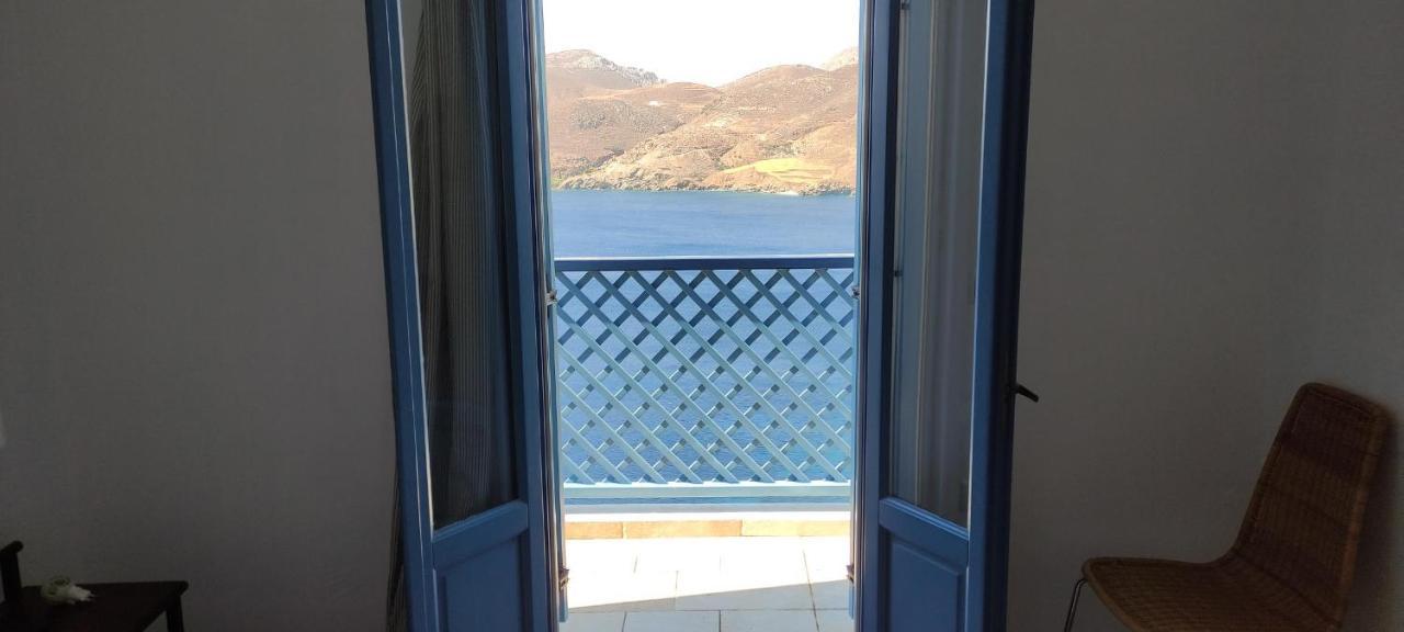 Asvestoti Mesonettes Blue Light Σιελ Μεζονετεs Hotel Pera Gyalos Buitenkant foto